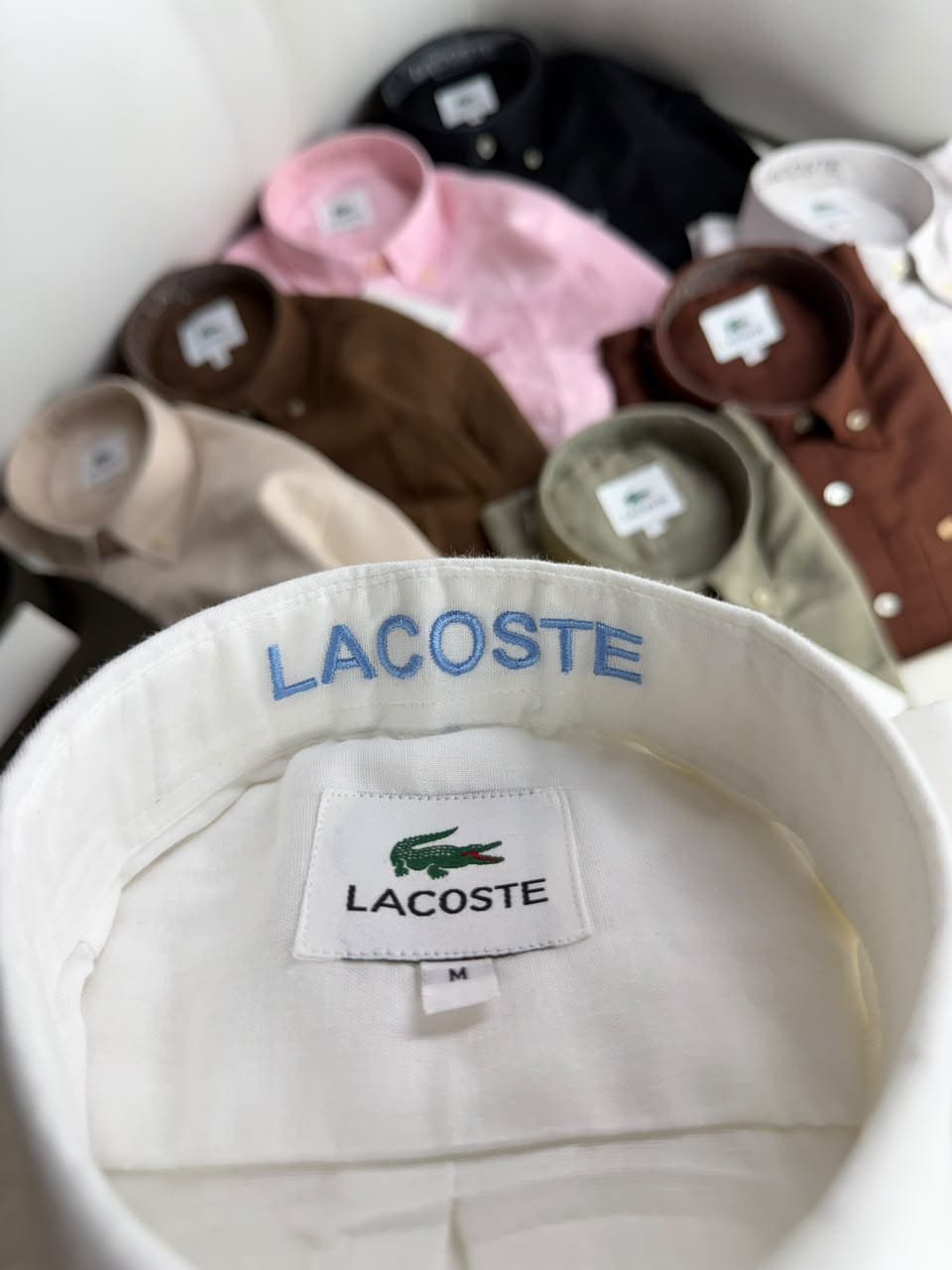 Lacoste Linen Cotton Full Sleeve